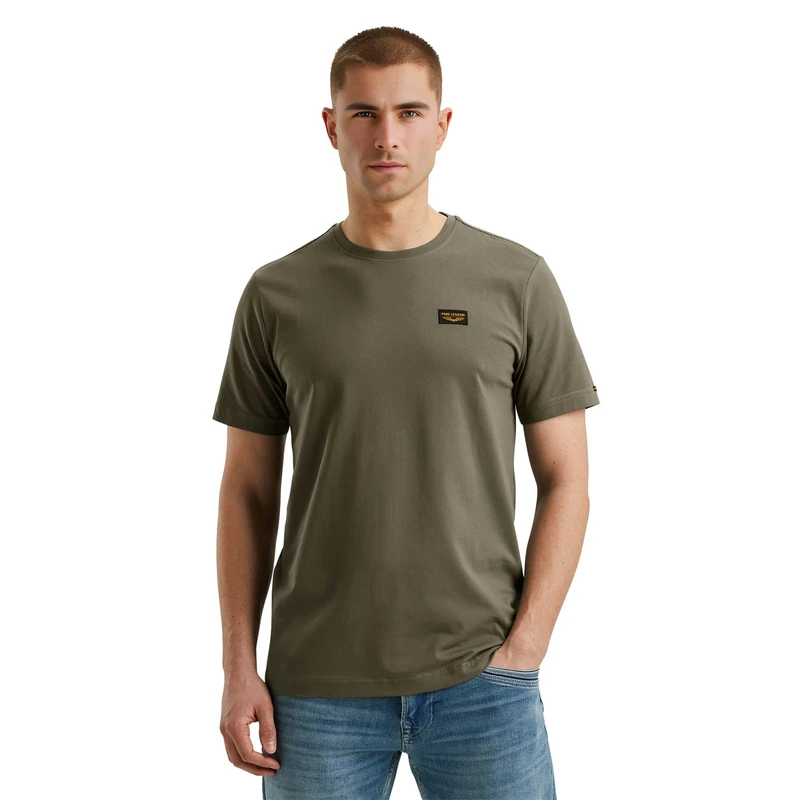 Heren T-shirt PTSS2502599 PME Legend MIDDEN BRUIN