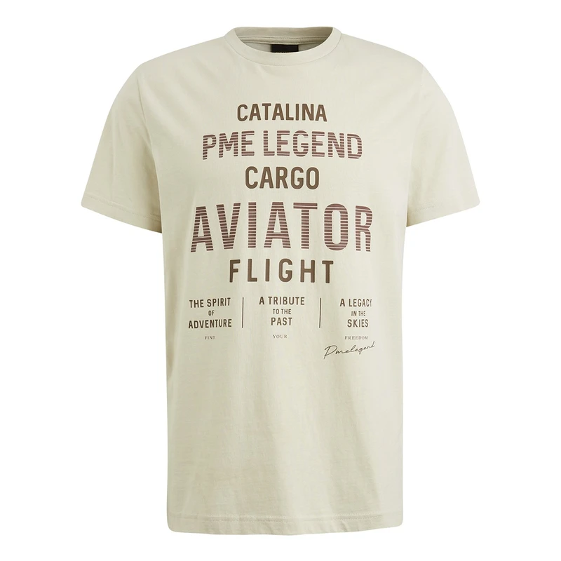 Heren T-shirt PTSS2503564 PME Legend OFF-WHITE
