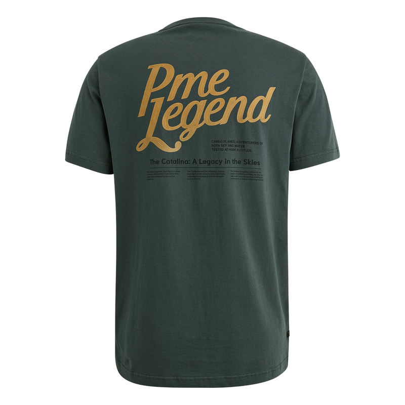 Heren T-shirt PTSS2503569 PME Legend GROEN