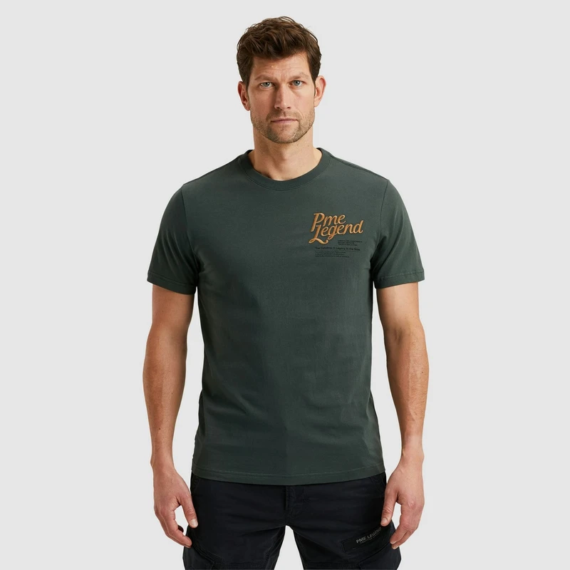 Heren T-shirt PTSS2503569 PME Legend GROEN
