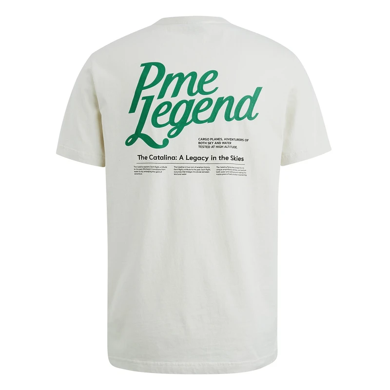 Heren T-shirt PTSS2503569 PME Legend OFF-WHITE