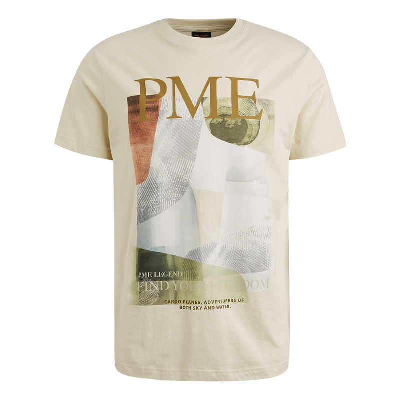 Heren T-shirt PTSS2504587 PME Legend OFF-WHITE
