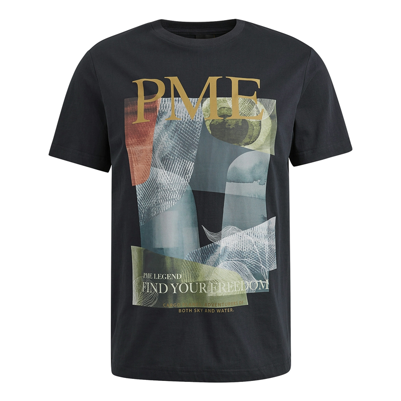 Heren T-shirt PTSS2504587 PME Legend NAVY
