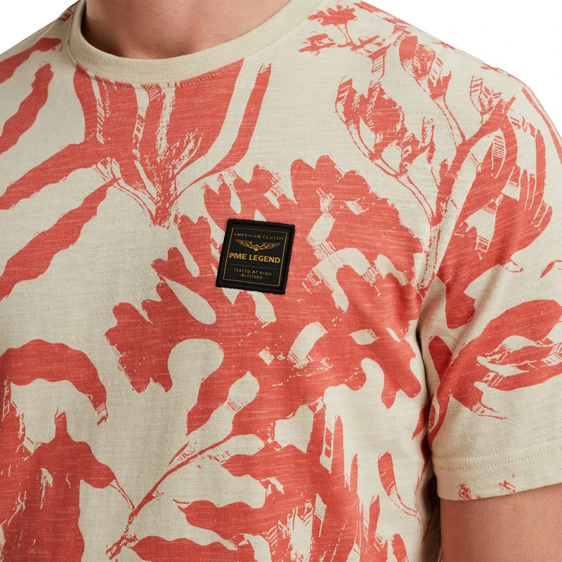 Heren T-shirt PTSS2504588 PME Legend ROOD