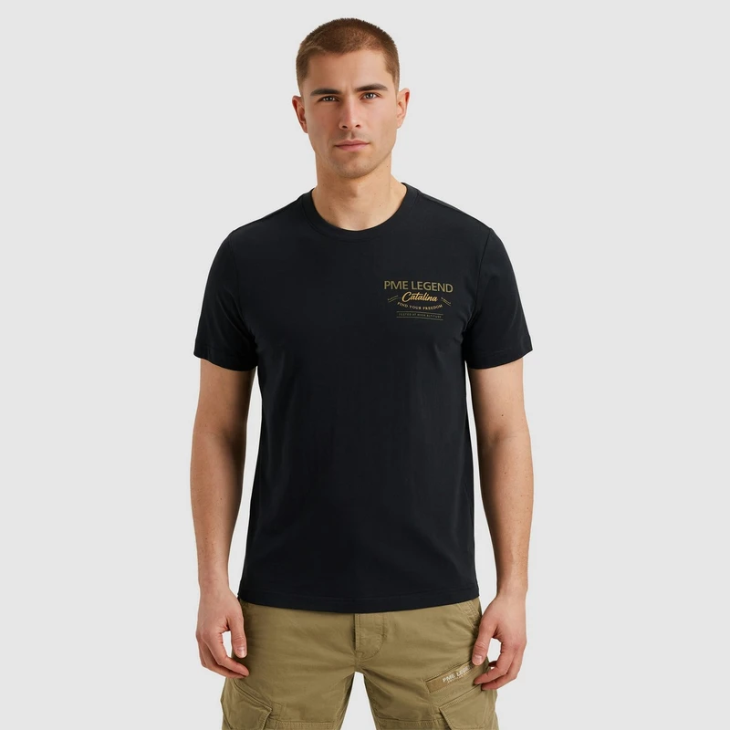 Heren T-shirt PTSS2504589 PME Legend NAVY