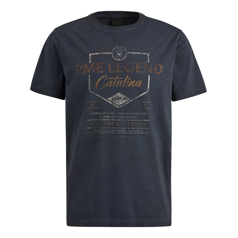 Heren T-shirt PTSS2504593 PME Legend NAVY