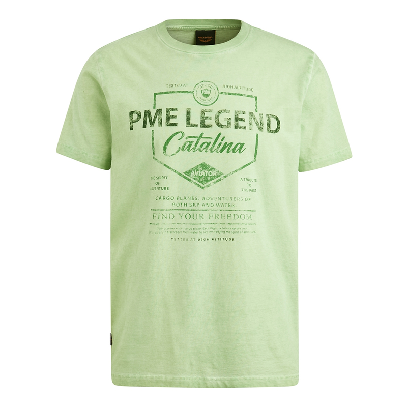 Heren T-shirt PTSS2504593 PME Legend GROEN