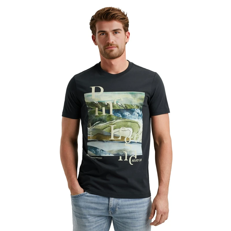 Heren T-shirt PTSS2505572 PME Legend NAVY