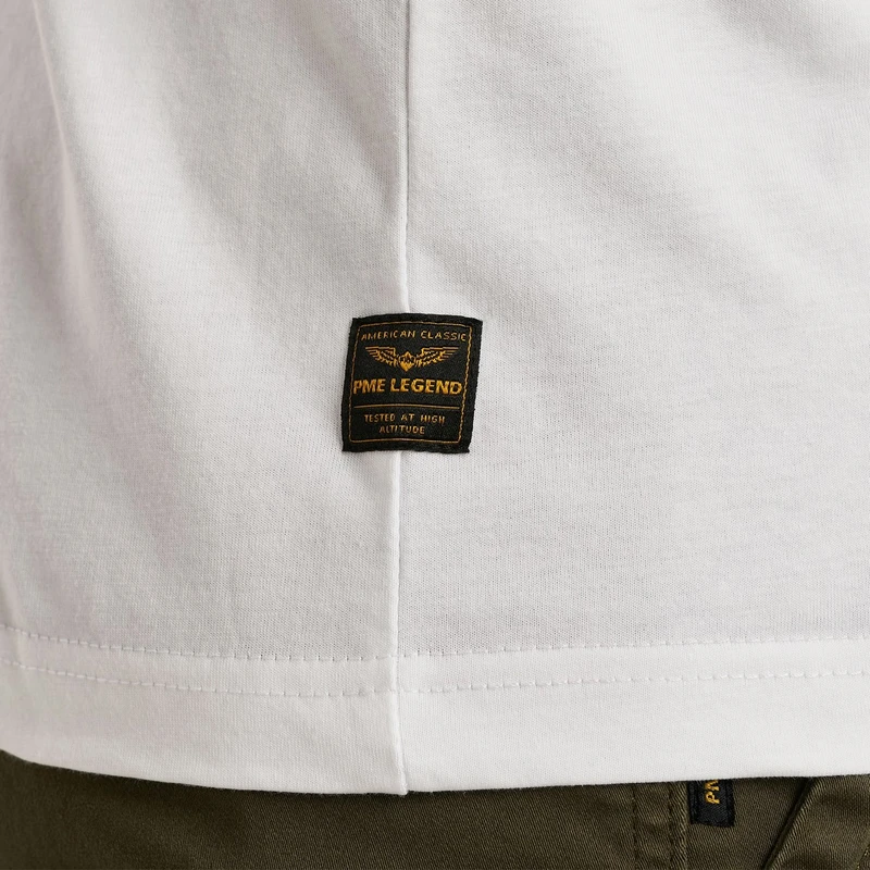 Heren T-shirt PTSS2505572 PME Legend WIT DESSIN