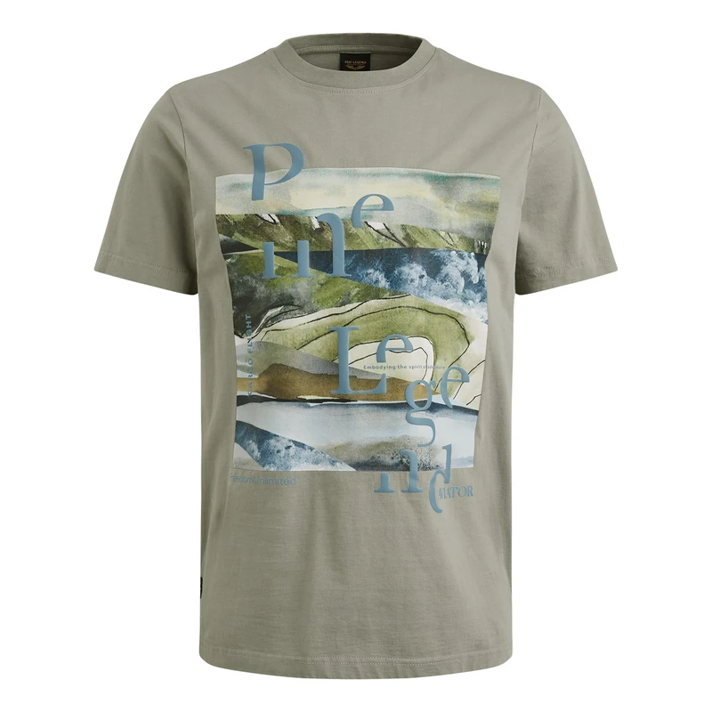 Heren T-shirt PTSS2505572 PME Legend GROEN