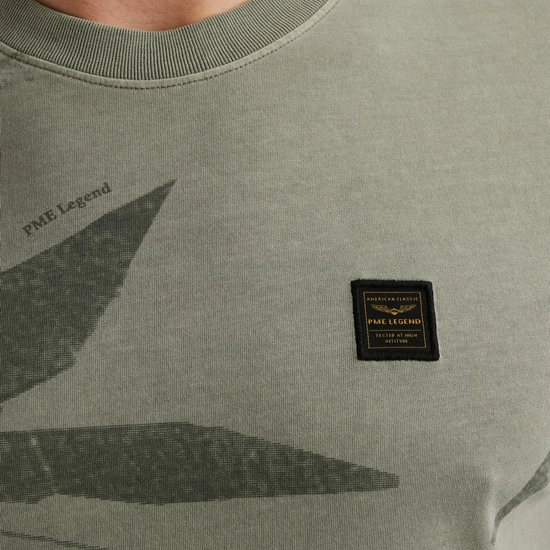Heren T-shirt PTSS2505578 PME Legend GROEN