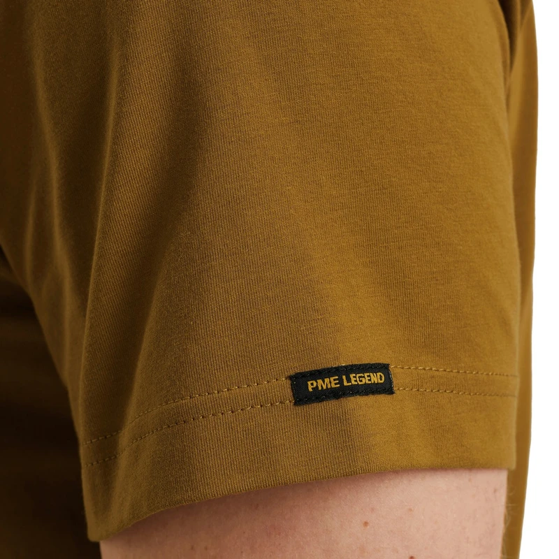 Heren T-shirt PTSS2506599 PME Legend MIDDEN BRUIN