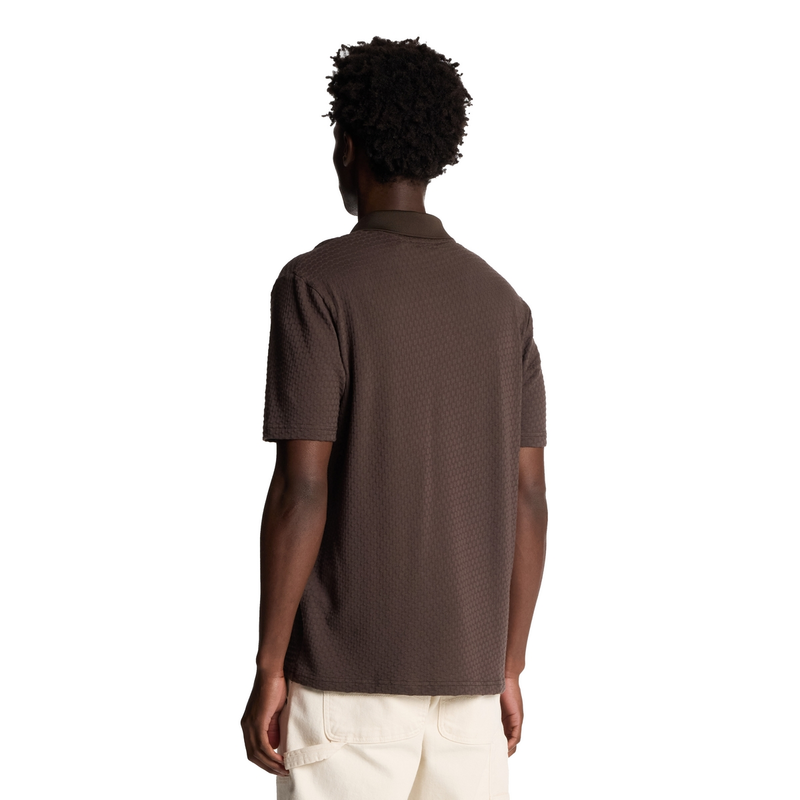 Heren T-shirt SP2230V.X823 Lyle and Scott DONKER BRUIN