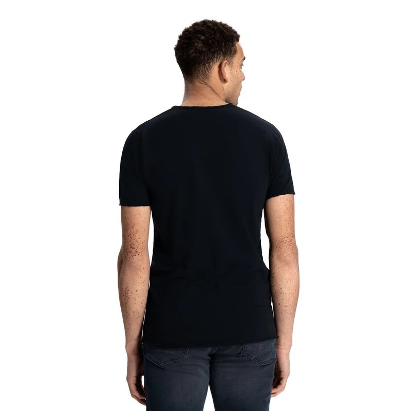 Heren T-shirt Stewart V-Neck Tee Dstrezzed ZWART