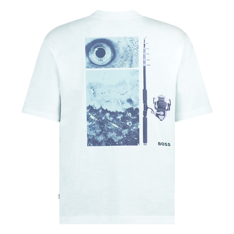 Heren T-shirt Te_numbers 10271357 01 BOSS NATUREL