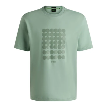 Heren T-shirt Tee Print Striped C 10270235 0