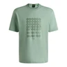Heren T-shirt Tee Print Striped C 10270235 0
