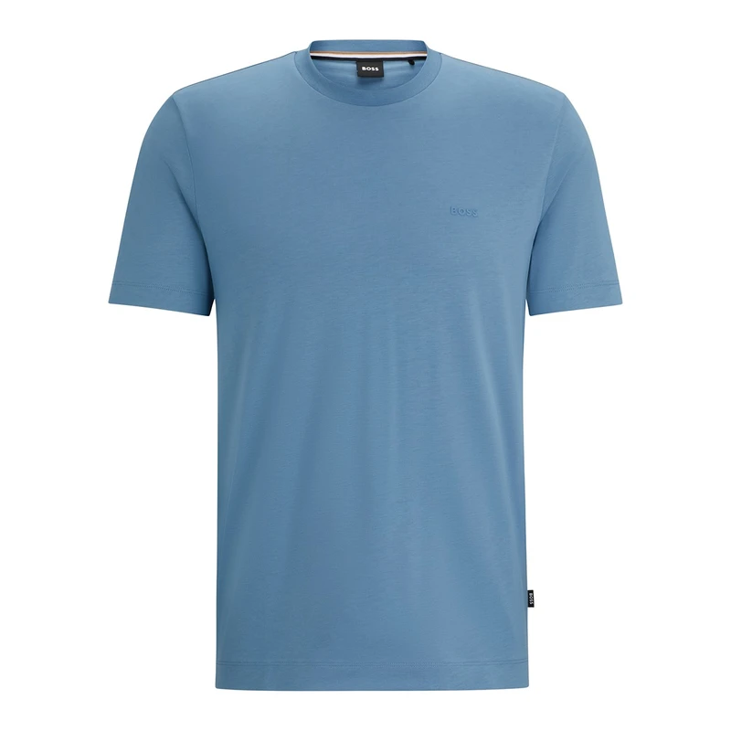 Heren T-shirt Thompson 01 10241525 01 Boss Black BLEU