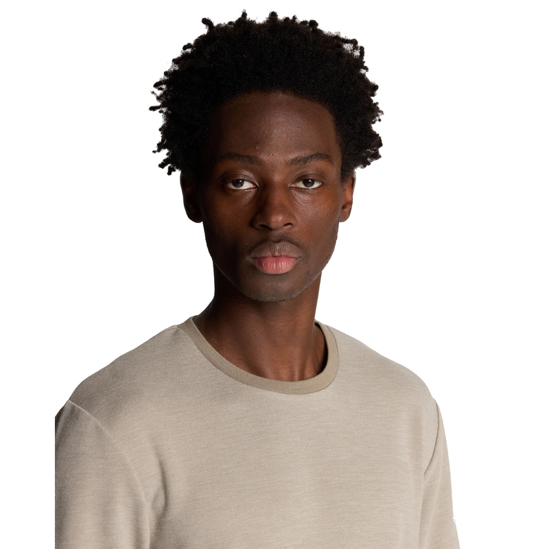 Heren T-shirt TS2267V.X824 Lyle and Scott TAUPE