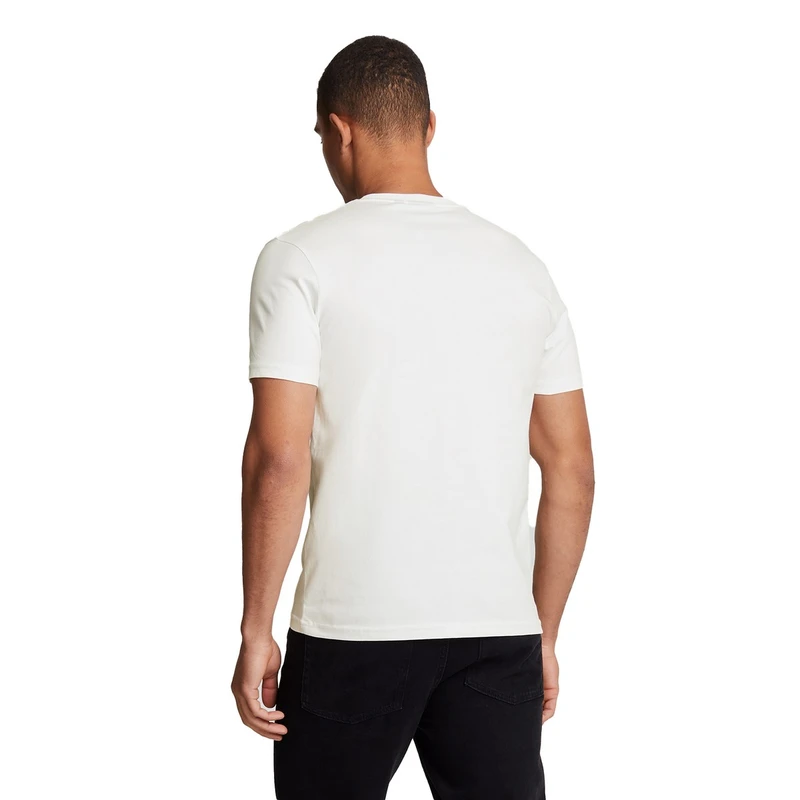 Heren T-shirt TS400VOG.626 Lyle and Scott Wit