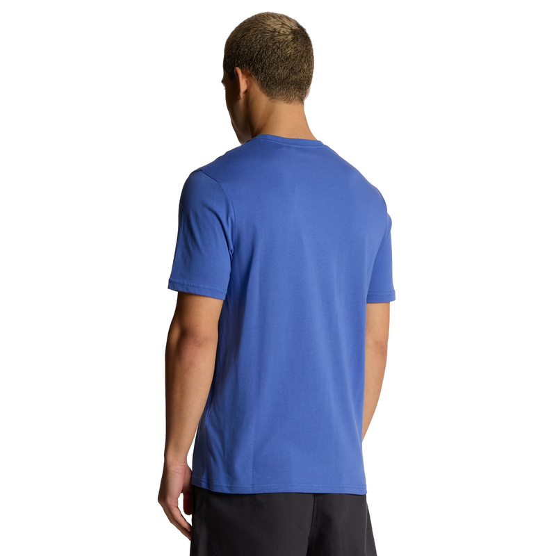 Heren T-shirt TS400VOG.X790 Lyle and Scott MIDDEN BLAUW