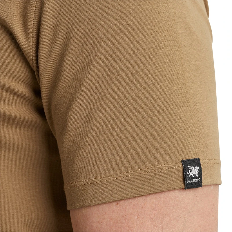 Heren T-shirt VTSS2403512 Vanguard MIDDEN BRUIN