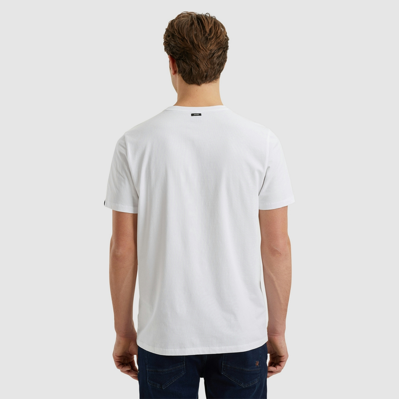 Heren T-shirt VTSS2502501 Vanguard WIT DESSIN