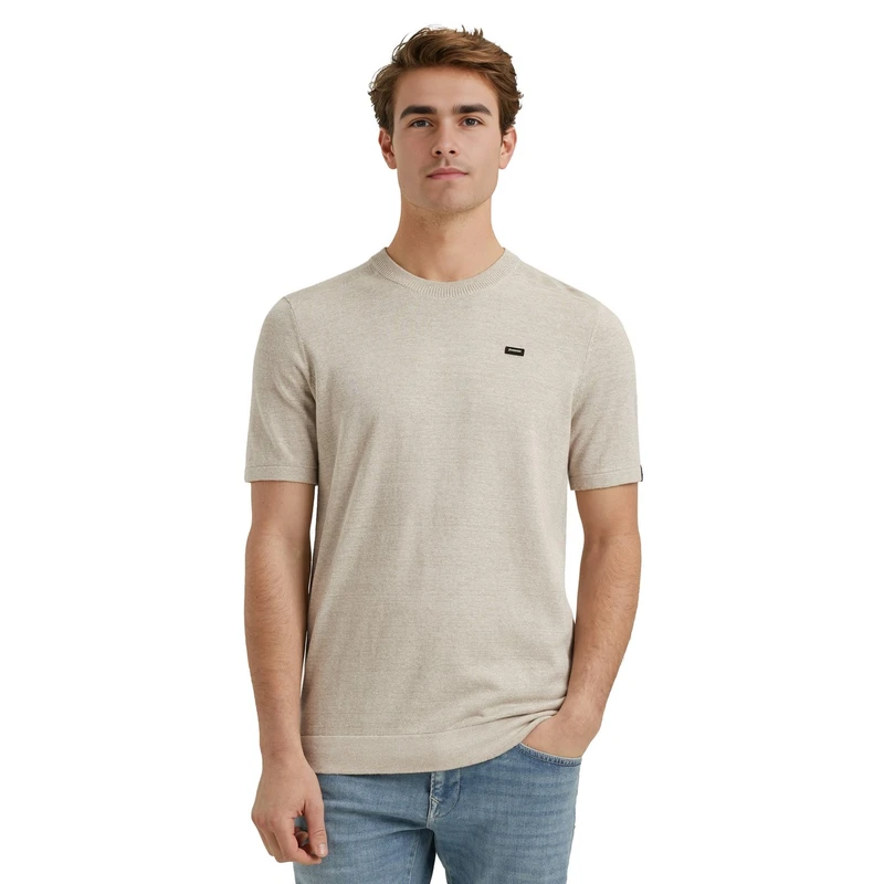 Heren T-shirt VTSS2504531 Vanguard ECRU