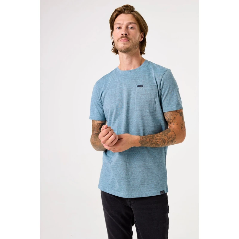 Heren T-shirt Z1100 Garcia BLEU