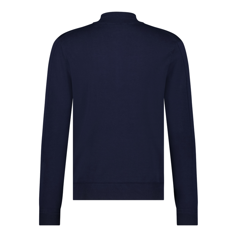 Heren Trui 1/2 zip KBIS25-M4 Blue Industry NAVY