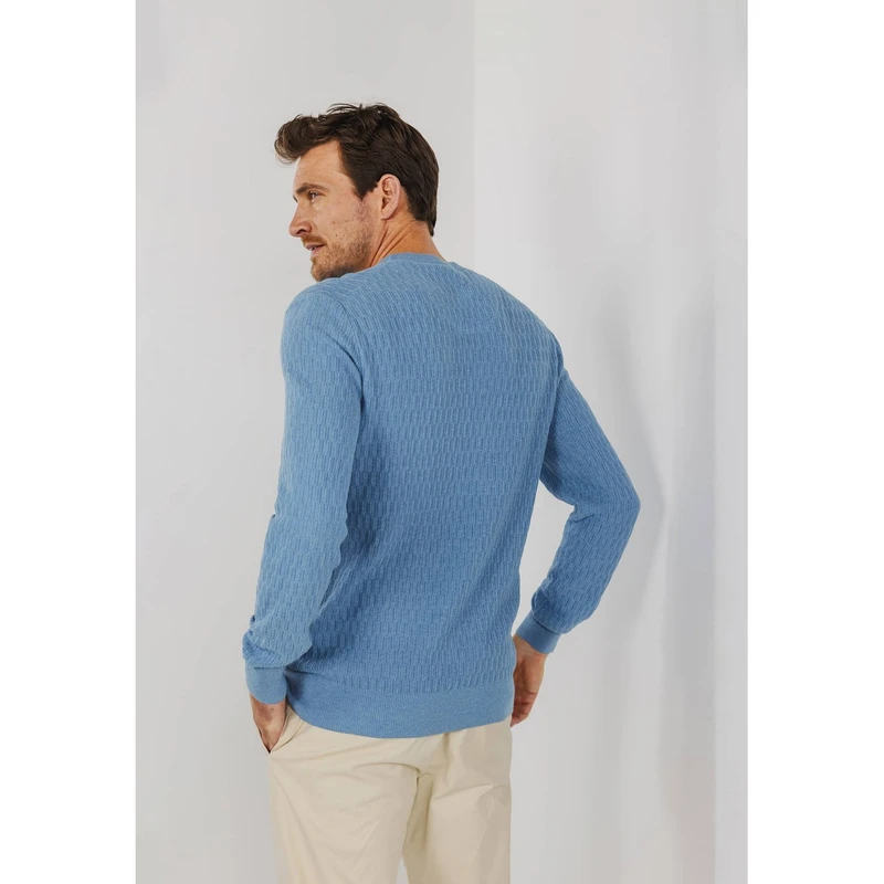 Heren Trui 11115059 State of Art MIDDEN BLAUW