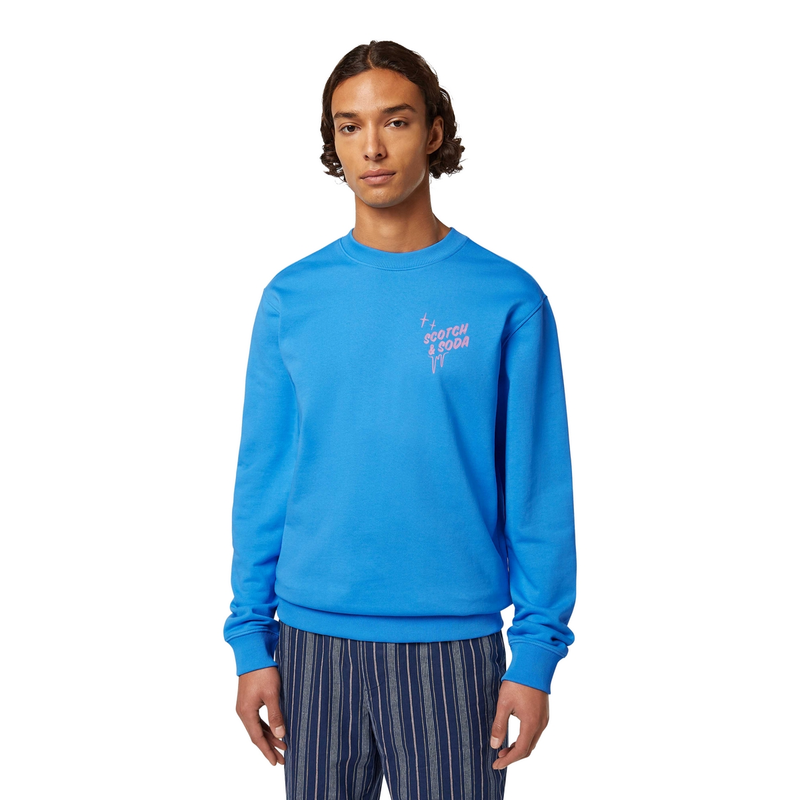 Heren Trui 180073.410 Scotch & Soda INDIGO BLUE