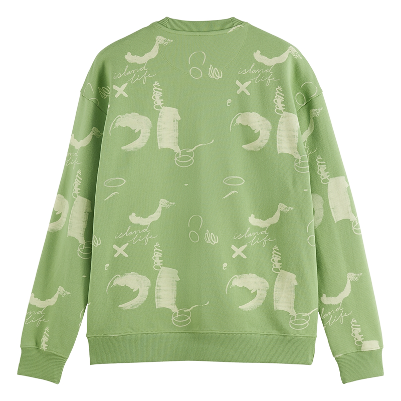 Heren Trui 180076.300 Scotch & Soda GROEN