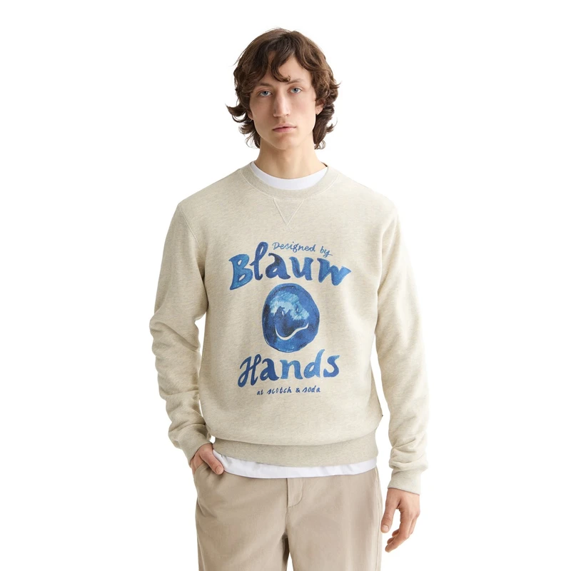 Heren Trui 180881.270 Scotch & Soda ECRU