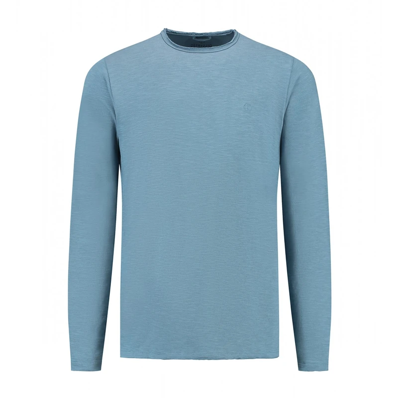 Heren Trui 220018 Newman Dstrezzed BLEU