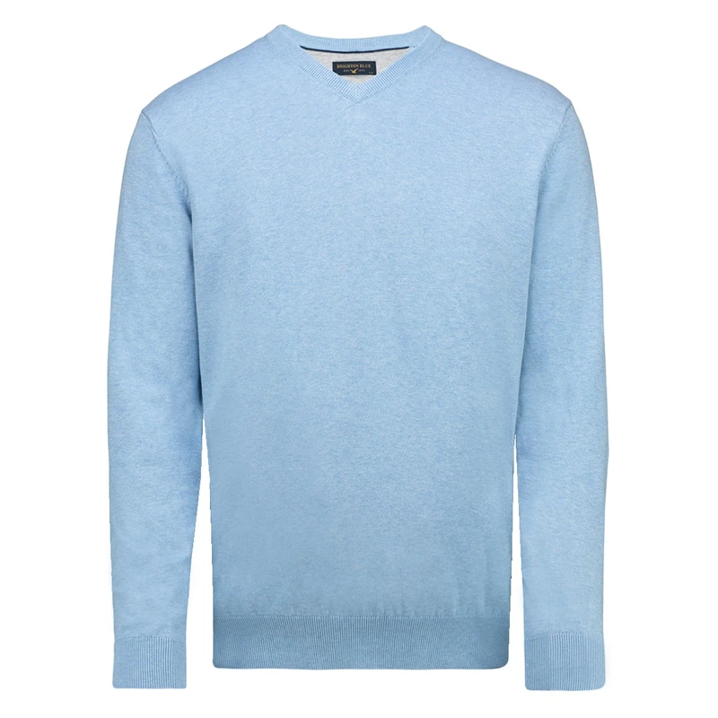 Heren Trui 41-8100 Brighton Blue BLEU