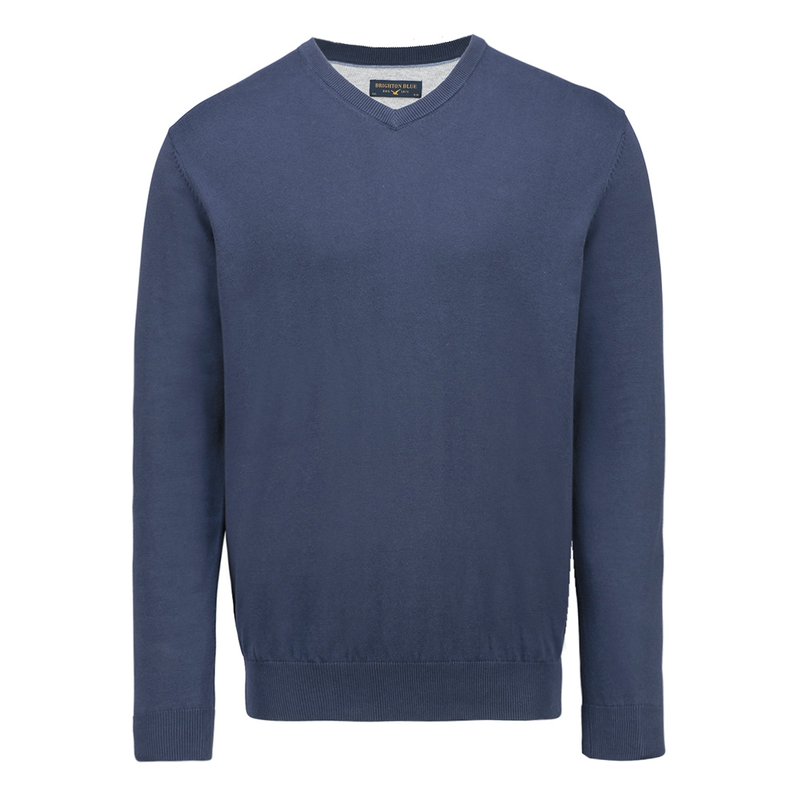 Heren Trui 428100CCT-73.675 Brighton Blue BLAUW MELE