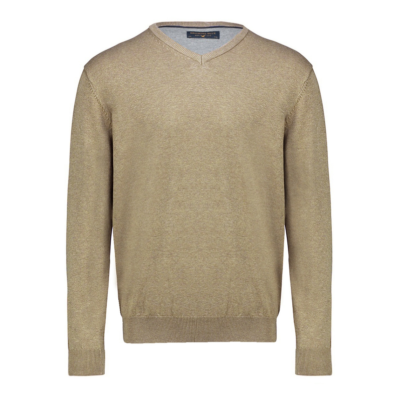 Heren Trui 428100CCT-73.835 Brighton Blue CAMEL