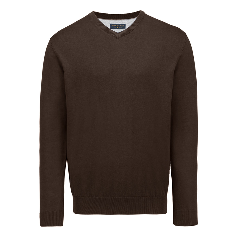 Heren Trui 428100CCT-73.895 Brighton Blue DONKER BRUIN
