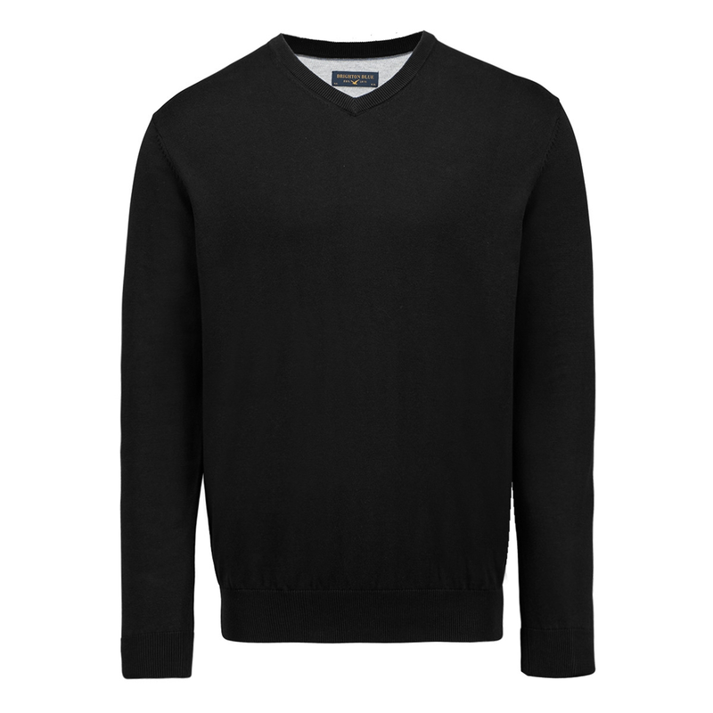 Heren Trui 428100CCT-73.90 Brighton Blue ZWART