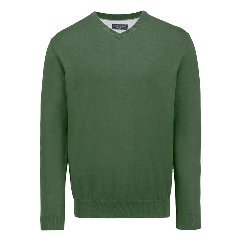 Heren Trui 428100CCT-73 Brighton Blue GROEN