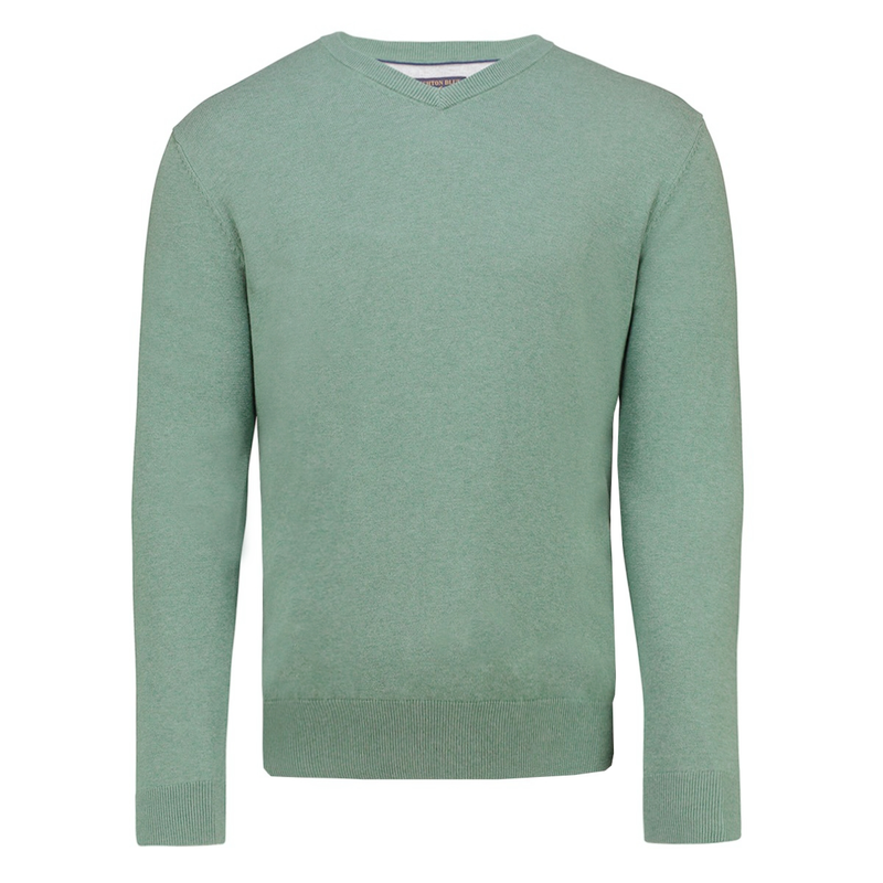 Heren Trui 518100CCT-73 Brighton Blue GROEN