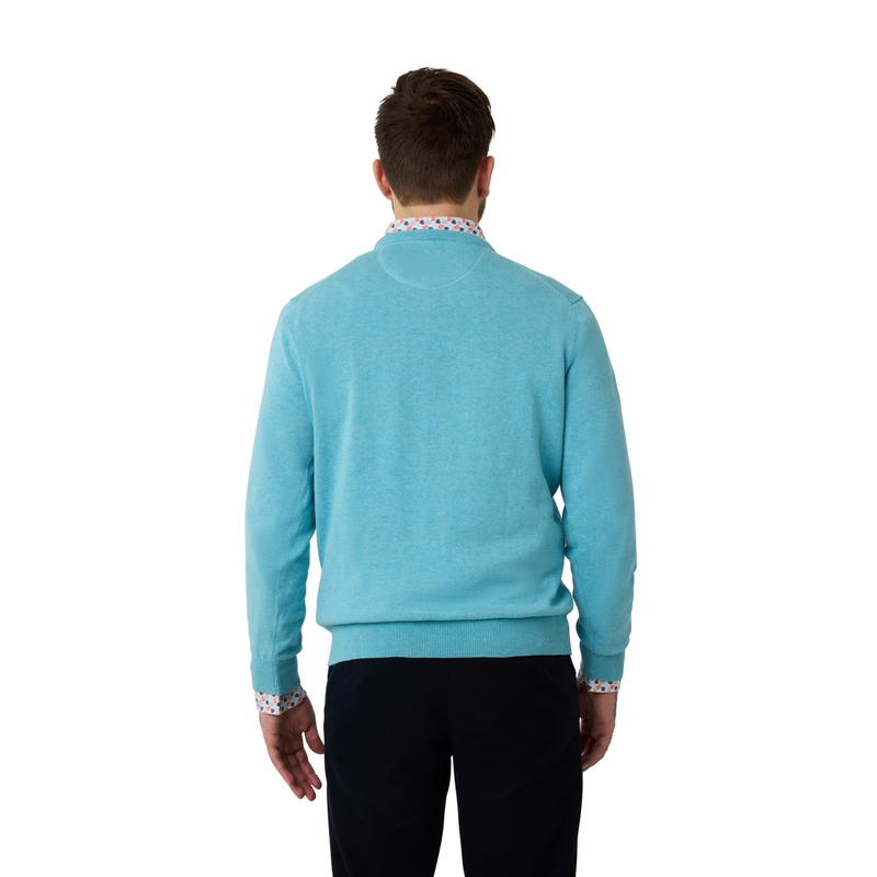 Heren Trui 518100CCT-73 Brighton Blue AQUA