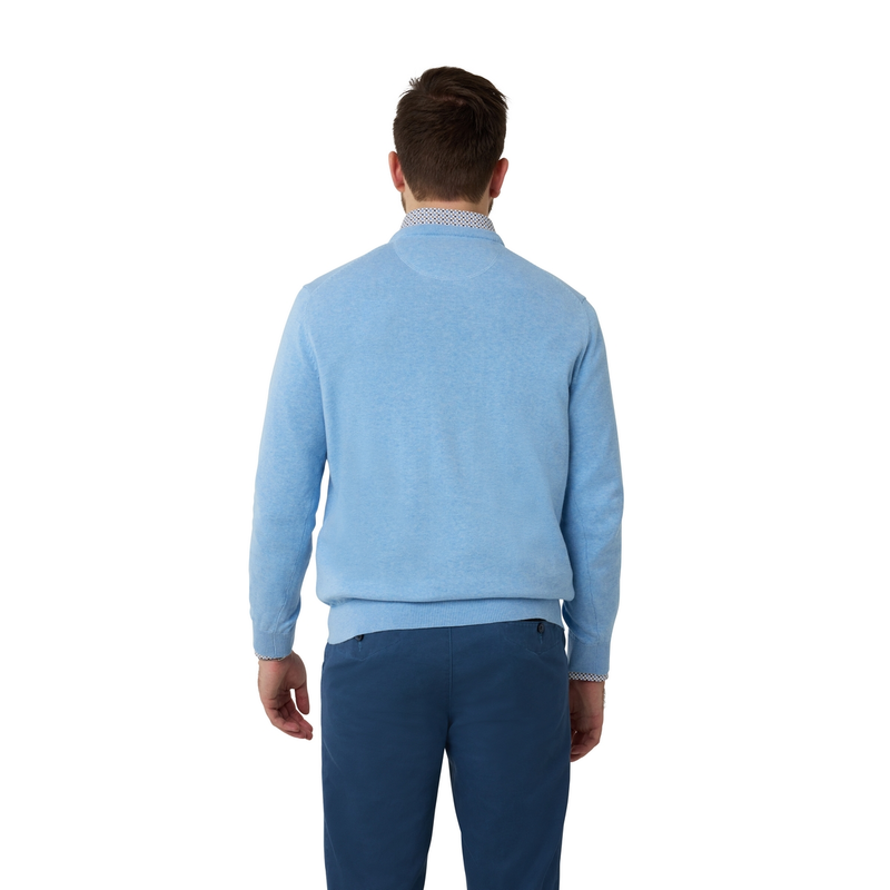 Heren Trui 518100CCT-73 Brighton Blue BLEU