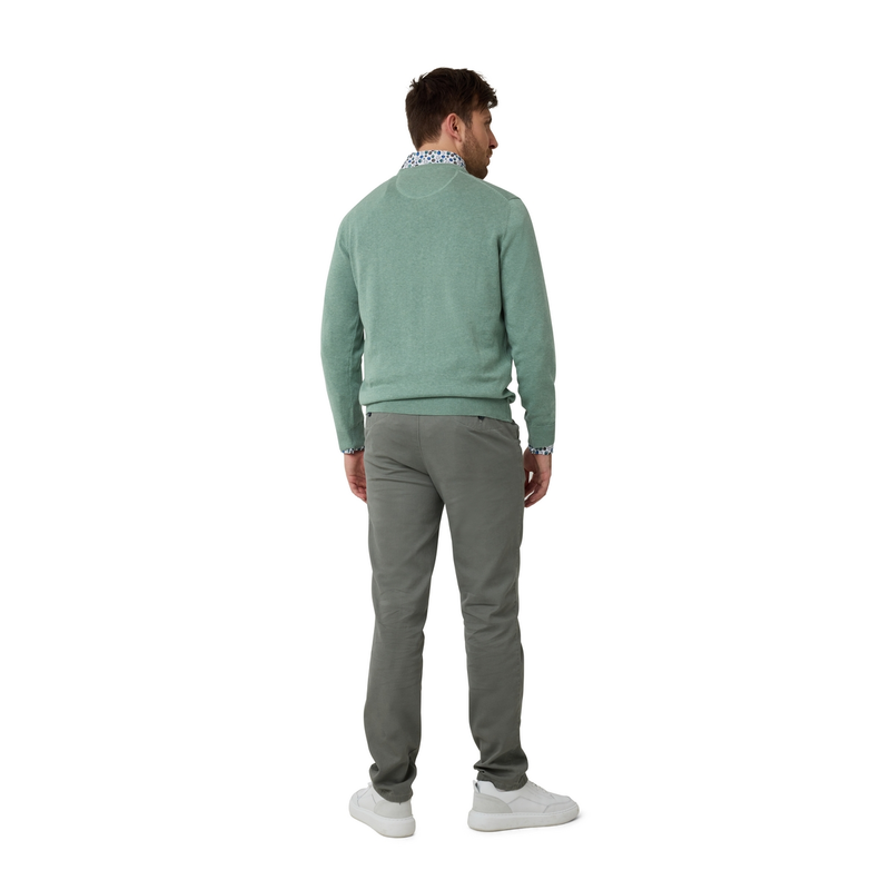 Heren Trui 518100CCT-73 Brighton Blue GROEN