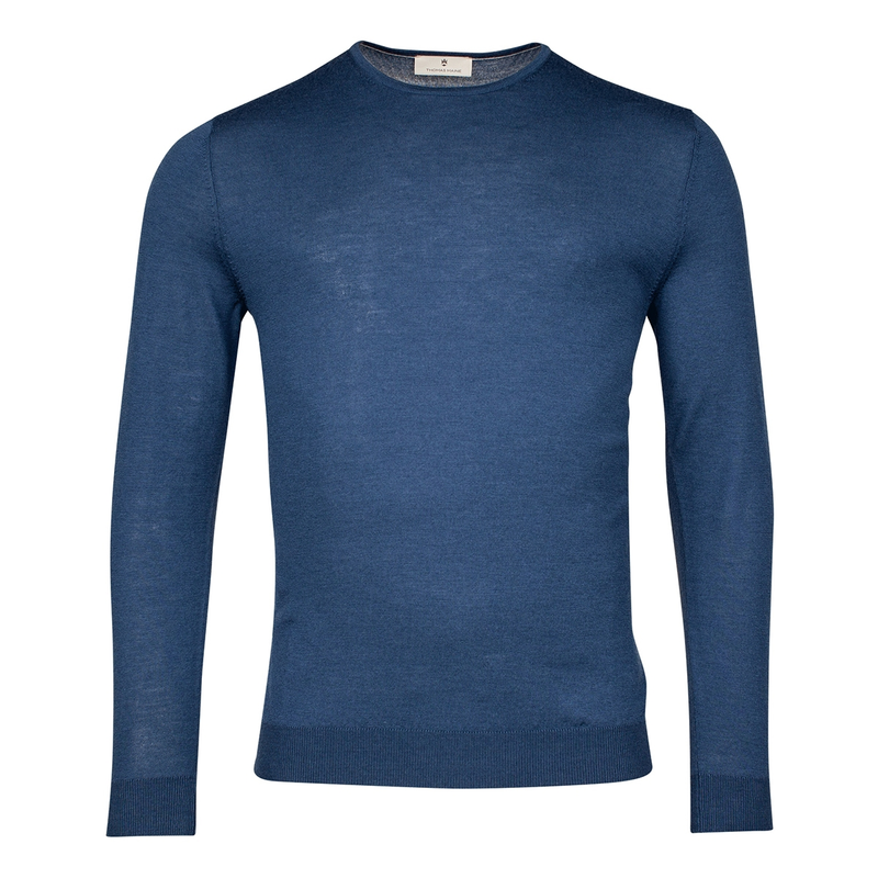 Heren Trui 5182TM100.68 Thomas Maine INDIGO BLUE