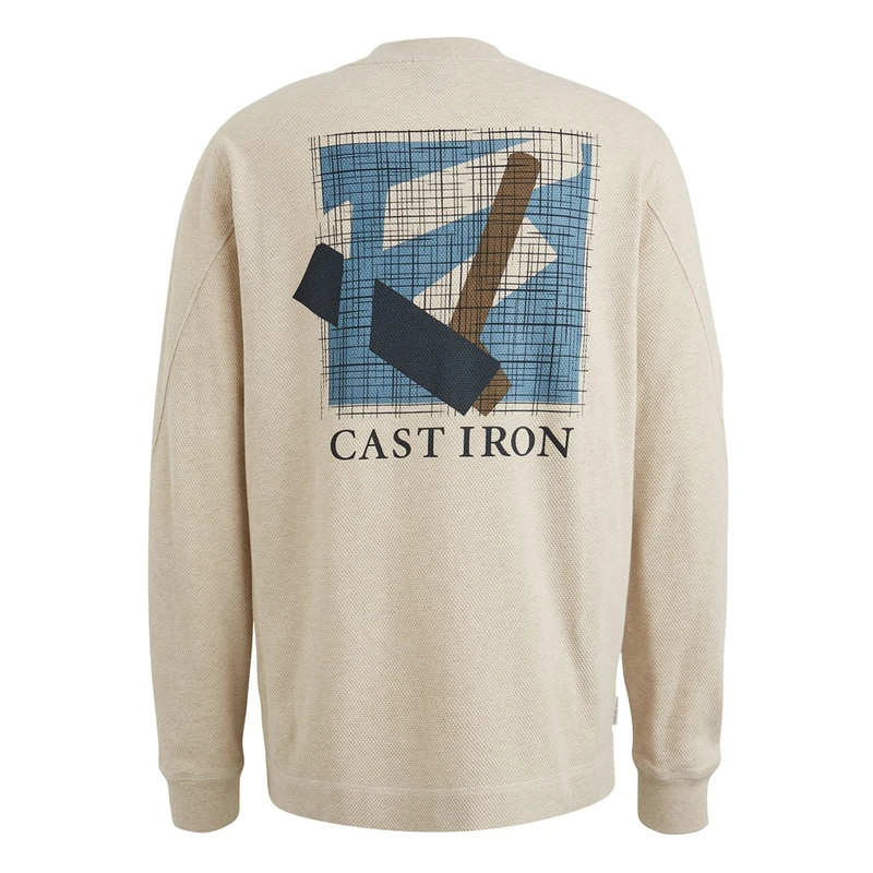 Heren Trui CTS2503523 Cast Iron BEIGE