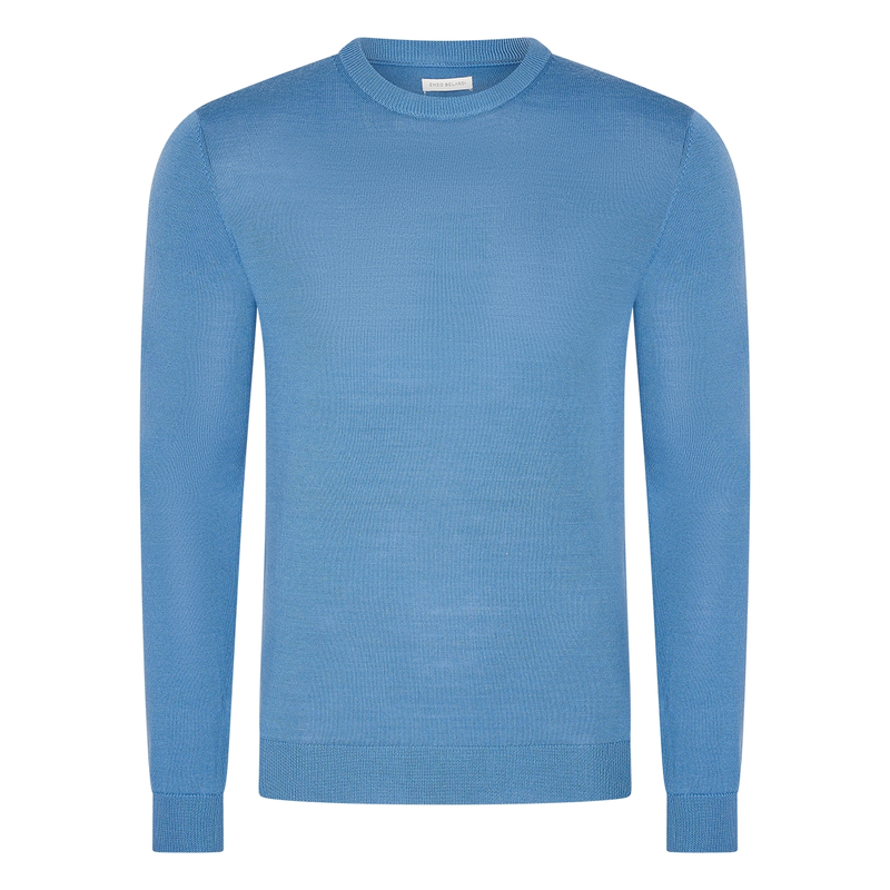 Heren Trui FFEB2411-CN Enzo Belardi MIDDEN BLAUW