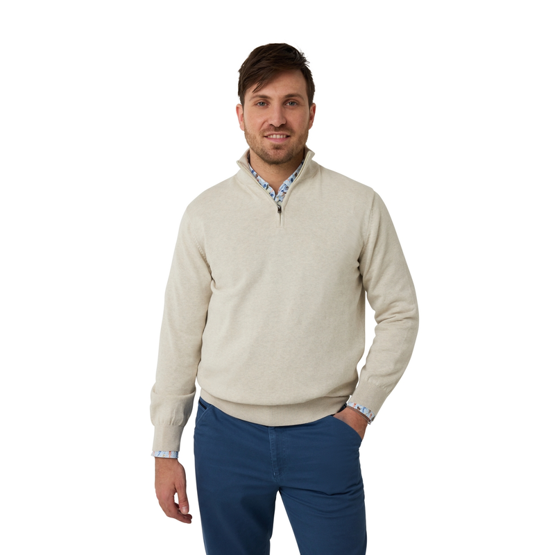 Heren Trui FFKW0154 Brighton Blue BEIGE