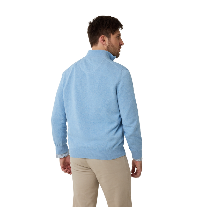 Heren Trui FFKW0154 Brighton Blue BLEU